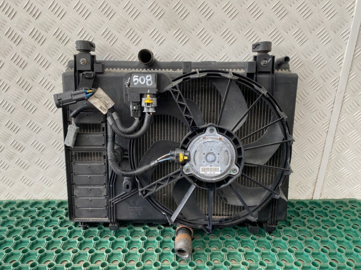 PEUGEOT 508 I 10-18 1.6 E-HDI RADIATEUR EAU VENTILATEUR INTERCOLER