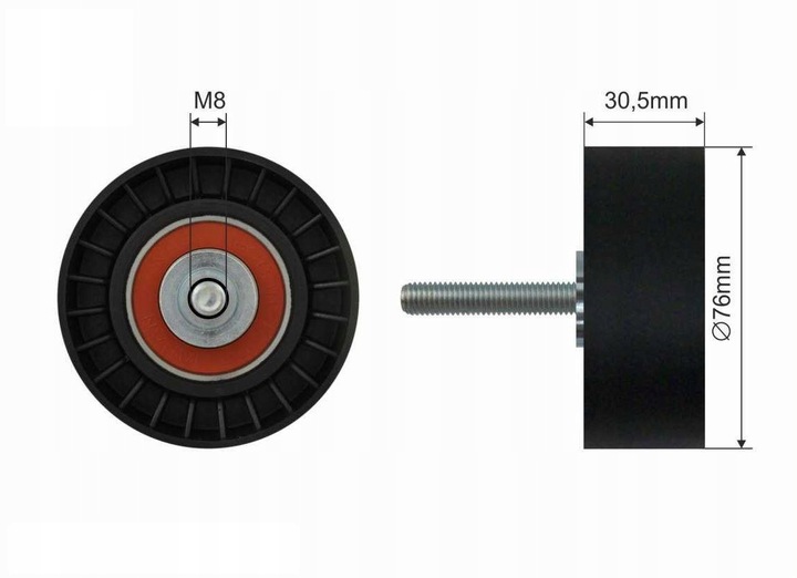 ROLLO KIERUNKOWA / PROPULSOR CAFFARO 117-03 