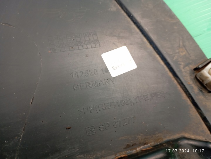 PASSAGE DE ROUE GAUCHE AVANT MINI F54 CLUBMAN 7346035