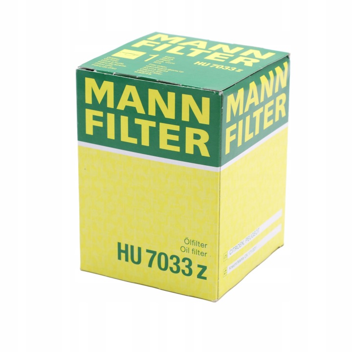 FILTRE HUILES MANN-FILTER HU 7033 AVEC FILTRE HUILES