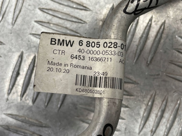 BMW OE 6805028 3' G20 FIL TUYAU TUYAU CLIMATISATION