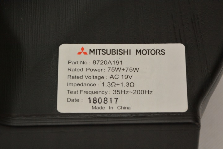MITSUBISHI ECLIPSE CROSS SUBWOOFER ROCKFORD