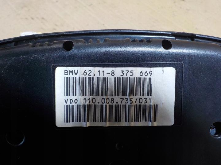 BMW E39 COMPTEUR COMPTEUR 8375669