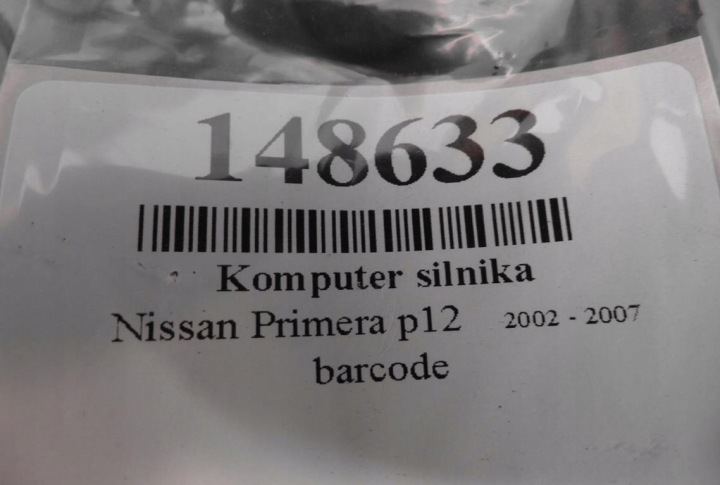 NISSAN PRIMERA P12 1.9DCI ORDINATEUR 0281011437