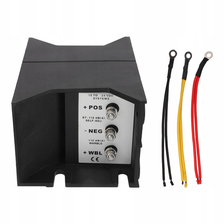 ALARME ZAPASOWY 112DB DC 12V 24V 20W ODWRACANIE D'AVERTISSEMENT KLAXON OK