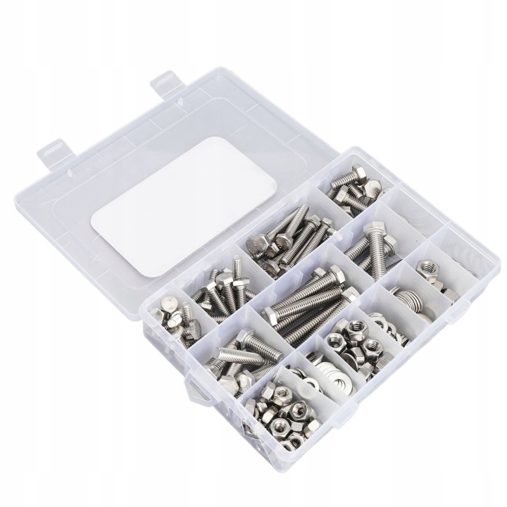 246 PCS BOULONS SZESCIOKATNE AVEC ACIER INOXYDABLE VIS VIS 2I