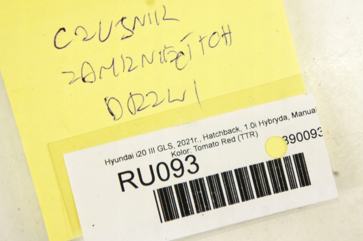 RU089+ HYUNDAI I20 III CAPTEURS KRANCOWE PORTES 4 PIÈCES ENSEMBLE