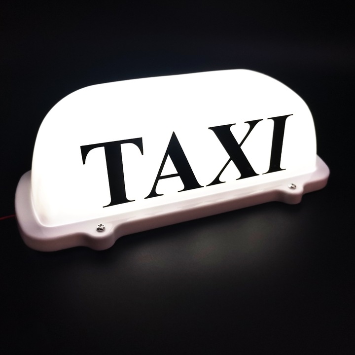 KOGUT FARO TAXI MAGNES 28X12X9CM | VERSIÓN DIODO LUMINOSO LED 2W 