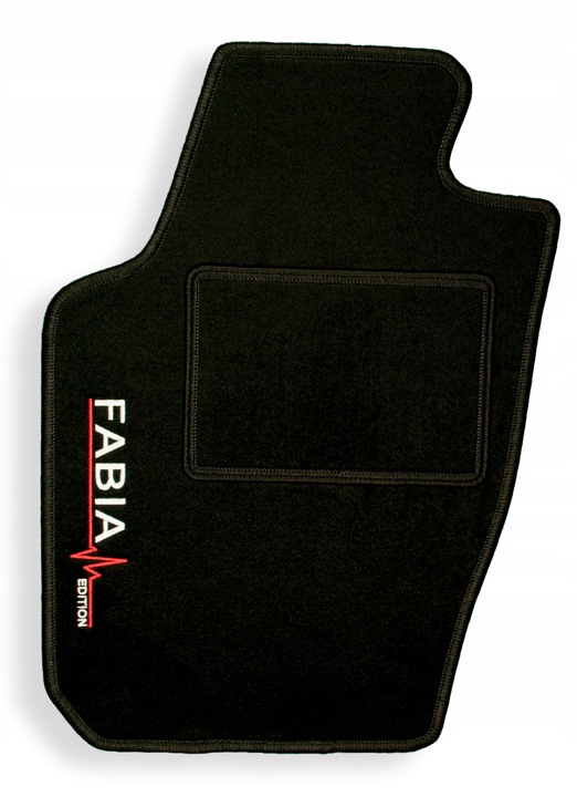 ALFOMBRILLAS ESCOBILLAS DE FELPA EXTRA PARA SKODA FABIA I (1999-2008) + HAFT 