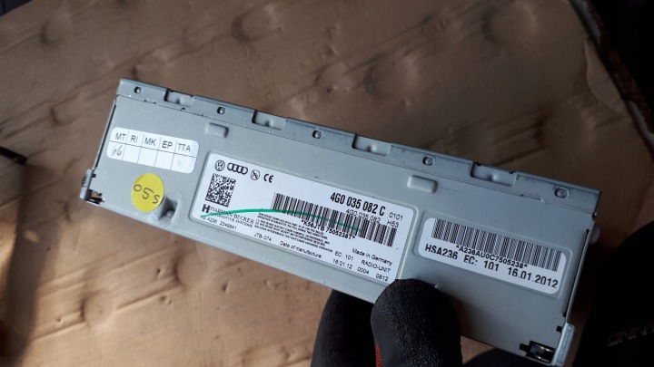 SYNTONISEUR MODULE MMI 4G0035082C A5 8T A6 C7 A7 A4 B8