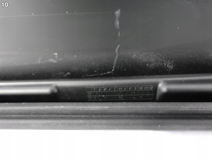 AUDI Q2 81A LIFT 16- INFÉRIEURE MOULURE REVÊTEMENT PROTECTION SUR PORTES ARRIÈRE GAUCHE ORIGINE