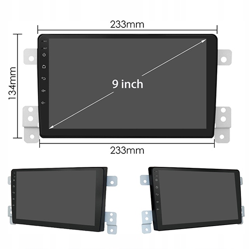 SUZUKI GRAND VITARA RADIO GPS ANDROID SIM 4GB 32GB 