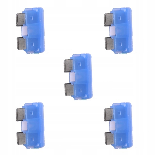 5X FUSIBLE HELLA 8JS 711 687-821 19,1MM 18,8MM BLISTER 5,1MM