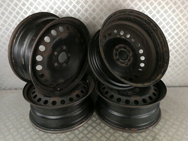 LLANTA LLANTAS ACERO 16X6,5 5X108 ET52,5 FORD C-MAX FOCUS MK2 VOLVO C30 S40 