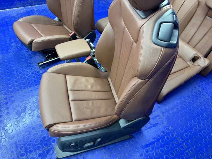ENSEMBLE SIÈGES CUIR CHAUFFAGE BRONZE AUDI A5 F5 CABRIO COUPÉ ORIGINAL