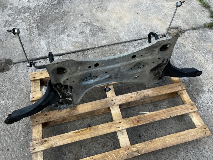 ENSEMBLE CHÂSSIS CHÂSSIS BERCEAU BRAS DE SUSPENSION STABILISATEUR AVANT RENAULT ZOE I AVEC