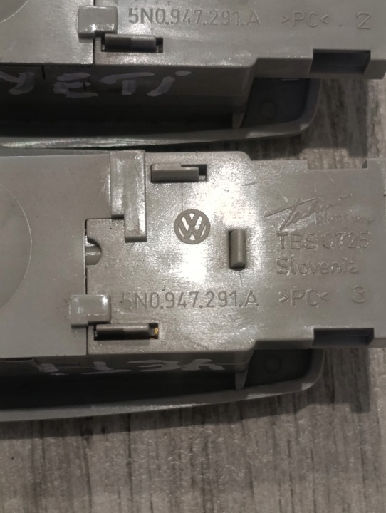 #5N0947291A# AMPOULE ÉCLAIRAGE CABINES INTÉRIEUR SKODA YETI