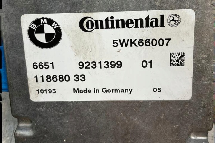 CAMÉRA AVANT BMW 5 (F10) 9231399 4.4L GASOLINE 2012
