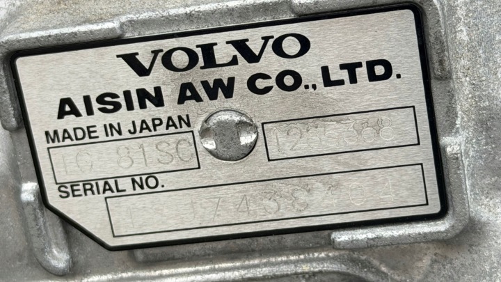 AUTOMATIQUE BOÎTE DE VITESSES VOLVO XC40 2.0 ESSENCE 1285368 5 MILLE KM NEUF