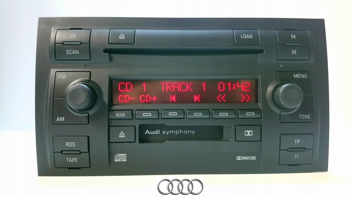 RADIO CD AUDI 6CD SYMPHONY II A3 8L0 00-03 R. NUEVO 