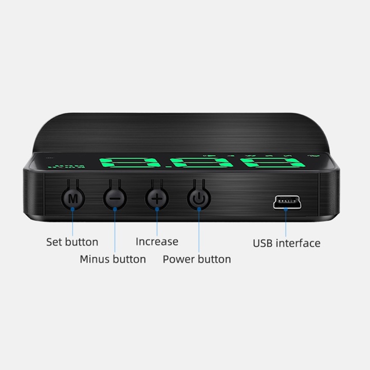 MONITEUR AUTOMOBILE HUD COMPTEUR DE VITESSE GPS