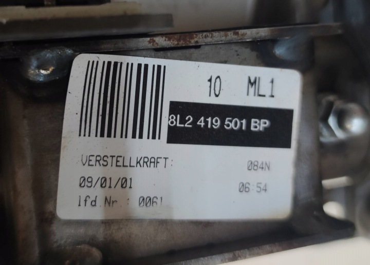 8L2 419 501 BP AUDI A3 8L COLONNE CAOUTCHOUC OCTAVIA PASSAT