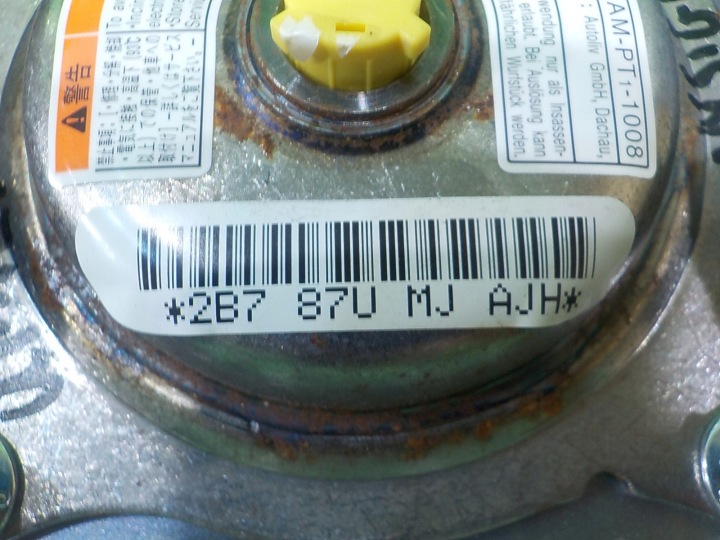 HONDA INSIGHT II 1.3 IMA 10R 5D AIRBAG COUSSIN CONDUCTEUR 0589-P1-000567