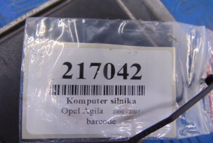 OPEL AGILA 1.2 16V ORDINATEUR MOTEUR 0261207964