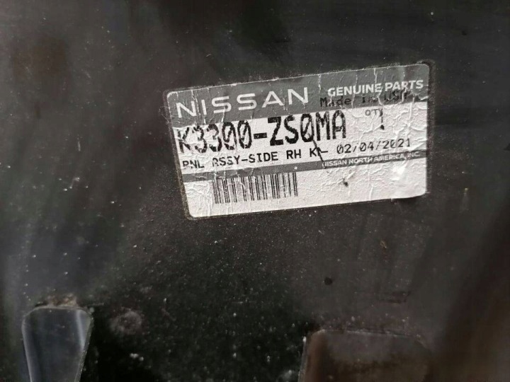 AILE GAUCHE ARRIÈRE NISSAN FRONTIER 2005-2021 190CM