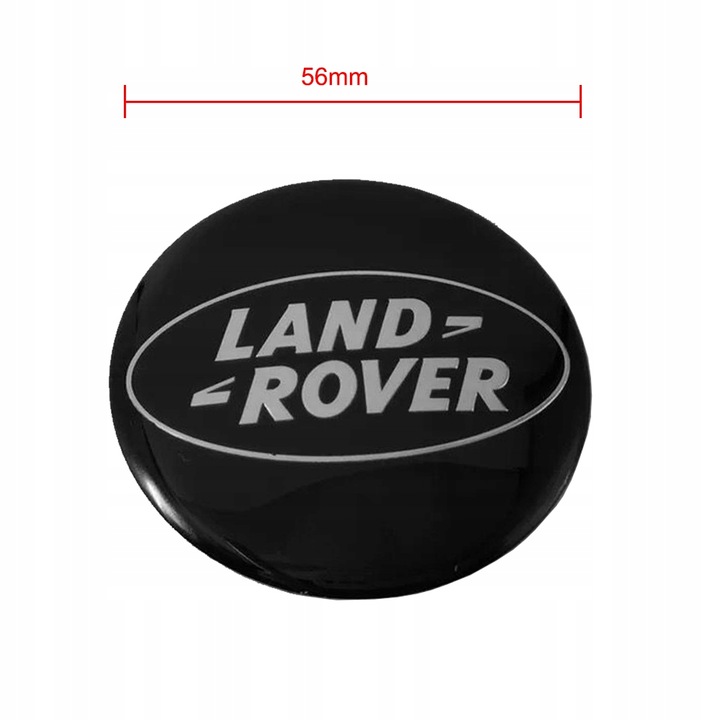 4 PIEZAS LAND ROVER PEGADURA EMBLEMA AL LLANTAS 56MM 