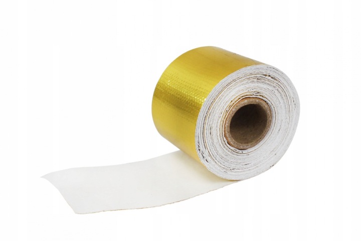 BANDE THERMIQUE AUTOADHÉSIF 25MM 9M COULEUR DORÉE