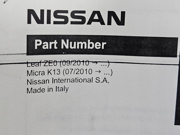NOUVEAU BAGUETTES REVÊTEMENTS RÉTROVISEURS PORTES NISSAN MICRA IV K13 LEAF ZE0 SILVER