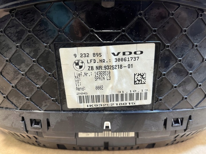 BMW F30 F31 F32 F34 COMPTEUR TABLEAU DE BORD DIESEL 6WA HEAD UP 9232895 9325218