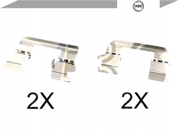 A.B.S. 1736Q KIT ACCESSOIRES PLAQUETTES FREIN