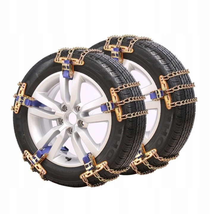 LANCUCHY SNIEGOWE SEKCYJNE 205-225 MM CHAÎNE ANTIDÉRAPANT PNEUS SAMOCHODO