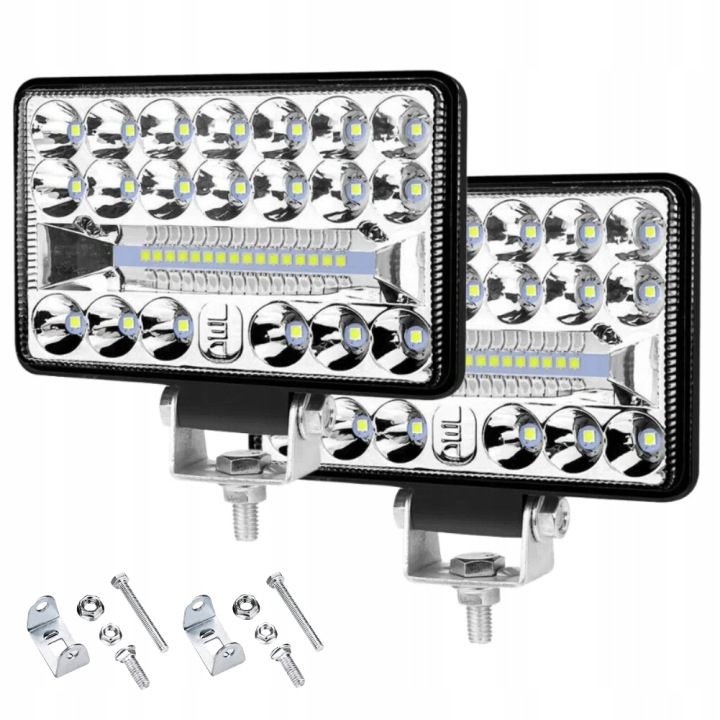 2 CV PUISSANT PHARE TRAVAILLÉ 36LED PHARES ANTIBROUILLARD 12V 24V VERS CIAGNIKA PUISSANT