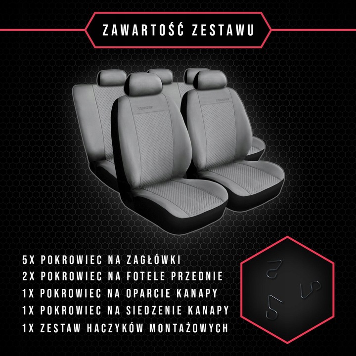 FORRO UNIVERSALES JUEGO PRESTIGE COLOR NEGRO GAMUZA PARA AUDI A8 