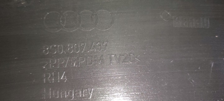 PARE-CHOCS AVANT AUDI TT 8S0