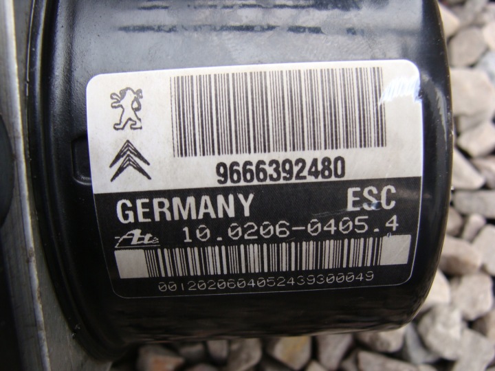 ABS ESP 207 DS3 C3 9866392480 10.0960-3910.3