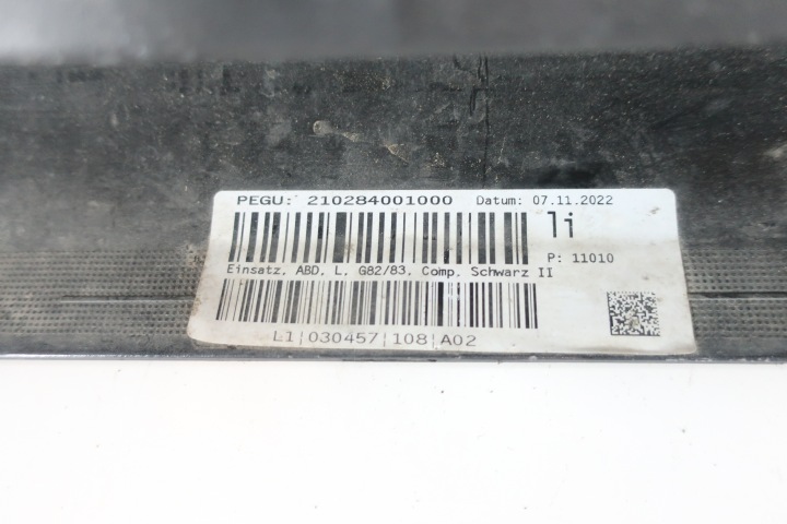 MOULURE SEUIL GAUCHE BMW M4 G82 COMPETITION 8084409