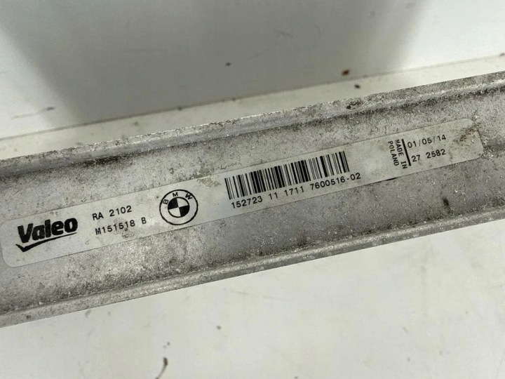 RADIATEUR EAU BMW 1 (F20) 7600516 1.8L DIESEL 85KW 2012