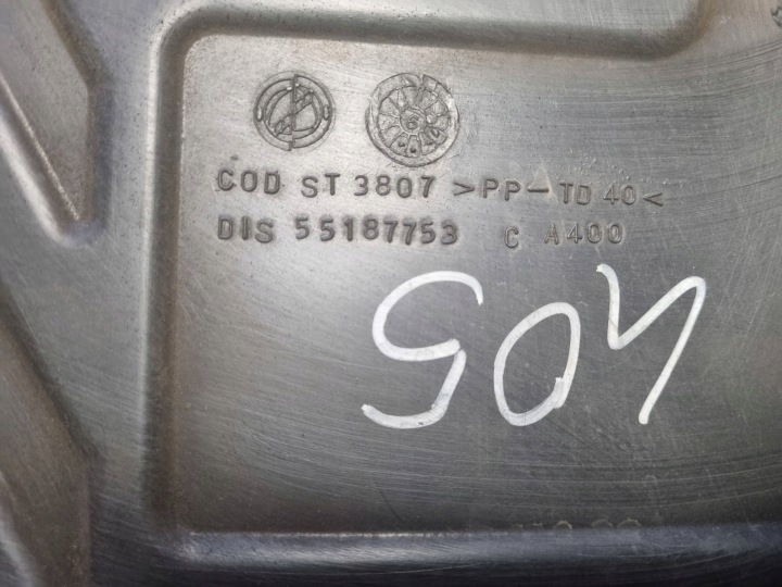 CHÂSSIS PROTECTION DISTRIBUTION OPEL FIAT CROMA II 1.9 CDTI MJET 16V 150KM 55187753