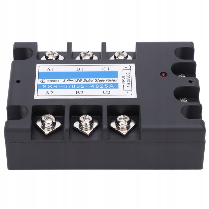 3-FAZOWE COMMANDE SSR DC AC 480V 25A RELAIS