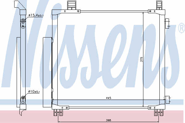 CONDENSADOR NISSENS 940136 