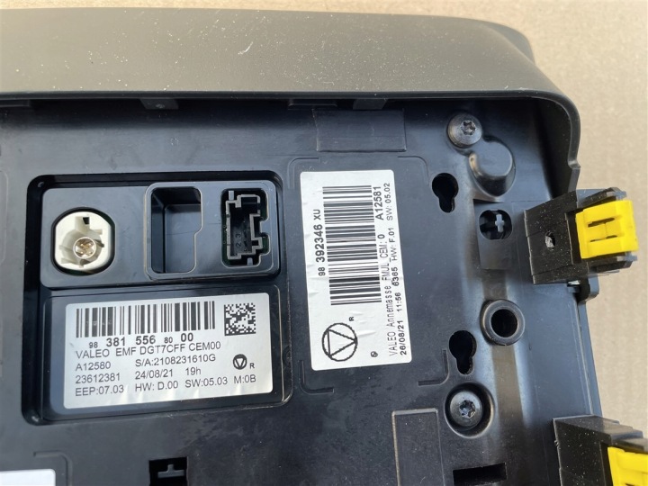 ÉCRAN MONITEUR NAVIGATION 9838155680 CITROEN C3 III 3 LIFT 16-23R