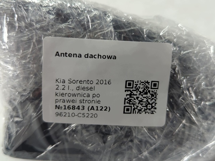 ANTENNE TOITS KIA SORENTO 2016 96210-C5220