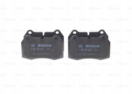BOSCH 0 986 494 282 KIT PLAQUETTES FREINS FREINS DISQUE
