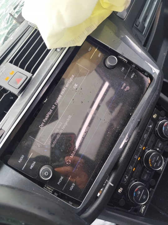 VW TIGUAN II 16- GROUPE MOTOPROPULSEUR UNITÉ RADIO NAVIGATION MIB2 ORIGINAL EUROPE WLKP