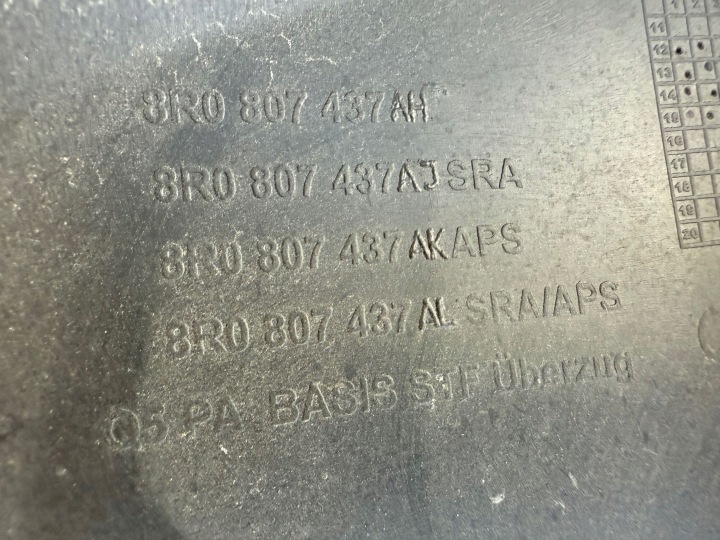 PARE-CHOCS AUDI Q5 LIFT 8R0 2012- ORIGINAL