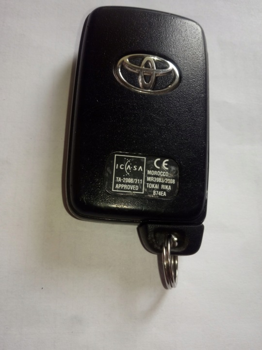 TOYOTA CLÉ TÉLÉCOMMANDE B74EA ÉLECTRONIQUE 350-2 B02 D'OCCASION